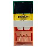 Vintage Deluxe Toy Kitchen Appliance Playset with Refrigerator and Washer