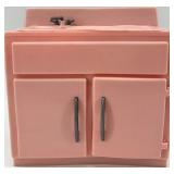 Vintage Tico Pink Dollhouse Kitchen Appliances Set