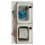 Vintage Tico Pink Dollhouse Kitchen Appliances Set