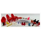 Vintage Doll Furniture, Accessories, Shoes and Hangers Collection including Barbie