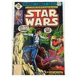Collection of 8 Vintage Marvel and Sci-Fi Comic Books Including Star Wars, Secret Wars, Star Trek, and Krull