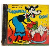 Set of 5 Vintage Walt Disney Story Books - Mickey Mouse, Donald Duck, Goofy, Pluto, and Clarabelle Cow