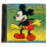 Set of 5 Vintage Walt Disney Story Books - Mickey Mouse, Donald Duck, Goofy, Pluto, and Clarabelle Cow