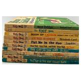 Collection of 10 Vintage Beginner Books by Dr. Seuss, Bennett Cerf, and Lopshire