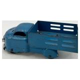 Vintage Wyandotte Blue Pressed Steel Toy Truck