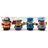 Collection of 20 Little People Figures Including Superheroes, Animals, and Community Characters