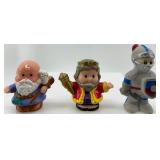Collection of 20 Little People Figures Including Superheroes, Animals, and Community Characters