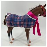 Farm Animal Toy Set with Barn, American Girl Horse Figure, and Accessories