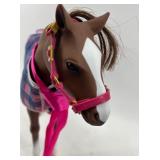 Farm Animal Toy Set with Barn, American Girl Horse Figure, and Accessories