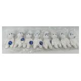 Set of 8 Pillsbury Doughboy Plush Toys with Tags, Unopened