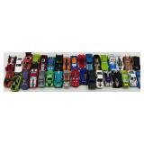 Lot of 34 Assorted Diecast Toy Cars Hot Wheels and Matchbox
