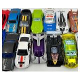 Lot of 34 Assorted Diecast Toy Cars Hot Wheels and Matchbox
