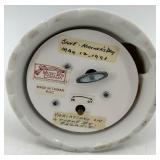 Vintage Books with a Humming Bird Music Box