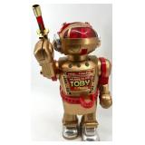 Walking Toby Robot, Native American Bust & Jeff Gordon Bobblehead