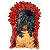 Walking Toby Robot, Native American Bust & Jeff Gordon Bobblehead