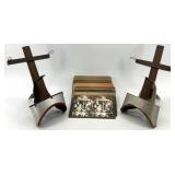 Antique Stereoscope Viewer - Underwood & Underwood Patent 1901