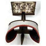 Antique Stereoscope Viewer - Underwood & Underwood Patent 1901