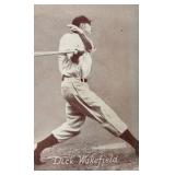 Baseball Exhibit Cards - Vintage Assorted Star Players