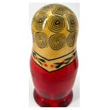 Matryoshka Doll Set - Hand-Painted Floral Nesting Dolls