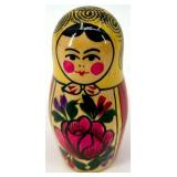 Matryoshka Doll Set - Hand-Painted Floral Nesting Dolls