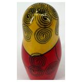 Matryoshka Doll Set - Hand-Painted Floral Nesting Dolls