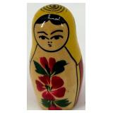 Matryoshka Doll Set - Hand-Painted Floral Nesting Dolls