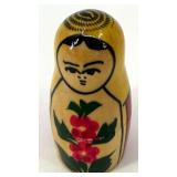 Matryoshka Doll Set - Hand-Painted Floral Nesting Dolls