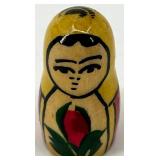 Matryoshka Doll Set - Hand-Painted Floral Nesting Dolls