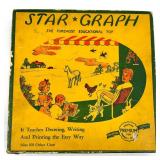 Star Graph & American Plastic Bricks - Vintage Educational Building Toys