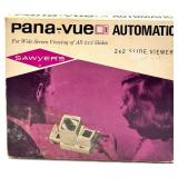 Vintage Panavue Automatic 2x2 Slide Viewers & Pocket Vue Accessories