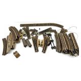 Märklin HO Track Assortment & 2 Box cars