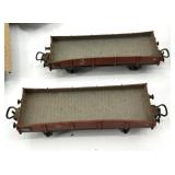 Märklin HO Track Assortment & 2 Box cars