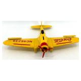 Toy Airplanes Lot - Coca-Cola Plane, Cross Biplane, Wooden Twin-Deck Plane
