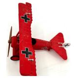 Toy Airplanes Lot - Coca-Cola Plane, Cross Biplane, Wooden Twin-Deck Plane