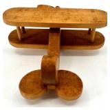 Toy Airplanes Lot - Coca-Cola Plane, Cross Biplane, Wooden Twin-Deck Plane