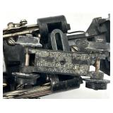 Vintage American Flyer Steam Locomotive Lot - Black 999 Engine with Reading Freight Car and Additional Cars