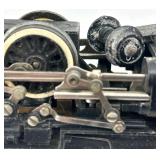 Vintage American Flyer Steam Locomotive Lot - Black 999 Engine with Reading Freight Car and Additional Cars