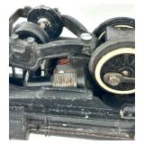 Vintage American Flyer Steam Locomotive Lot - Black 999 Engine with Reading Freight Car and Additional Cars