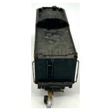 Vintage American Flyer Steam Locomotive Lot - Black 999 Engine with Reading Freight Car and Additional Cars