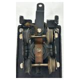 Vintage American Flyer Steam Locomotive Lot - Black 999 Engine with Reading Freight Car and Additional Cars