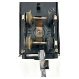 Vintage American Flyer Steam Locomotive Lot - Black 999 Engine with Reading Freight Car and Additional Cars