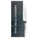 Vintage American Flyer Steam Locomotive Lot - Black 999 Engine with Reading Freight Car and Additional Cars