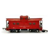 Vintage American Flyer Steam Locomotive Lot - Black 999 Engine with Reading Freight Car and Additional Cars