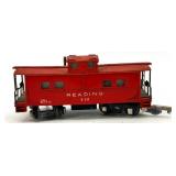 Vintage American Flyer Steam Locomotive Lot - Black 999 Engine with Reading Freight Car and Additional Cars