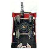 Vintage American Flyer Steam Locomotive Lot - Black 999 Engine with Reading Freight Car and Additional Cars