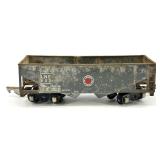 Vintage American Flyer Steam Locomotive Lot - Black 999 Engine with Reading Freight Car and Additional Cars