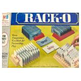 Vintage Board Game Lot - Rack-O, Mancala, Clue & Risk