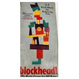 Loc Bloc Blocks & Vintage Board Games Lot - MB & Parker Brothers