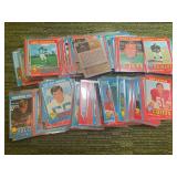 Lot of 1971 Vintage Football lot of over 200 cards varying conditions