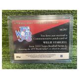 2010 Topps 1979 World Series Commemorative Patch Willie Stargell